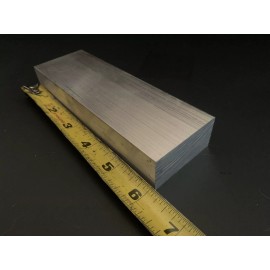 Holen Aluminum 1" X 2" X 6" Long ALUMINUM FLAT BAR STOCK SOLID 6061-T6511