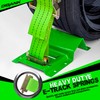 Digank E Track Wheel Chock Tie Down Kit, 2in*15ft Heavy