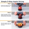 Deiss LUX 4.25 Inch Apple Slicer and Corer with Cutting
