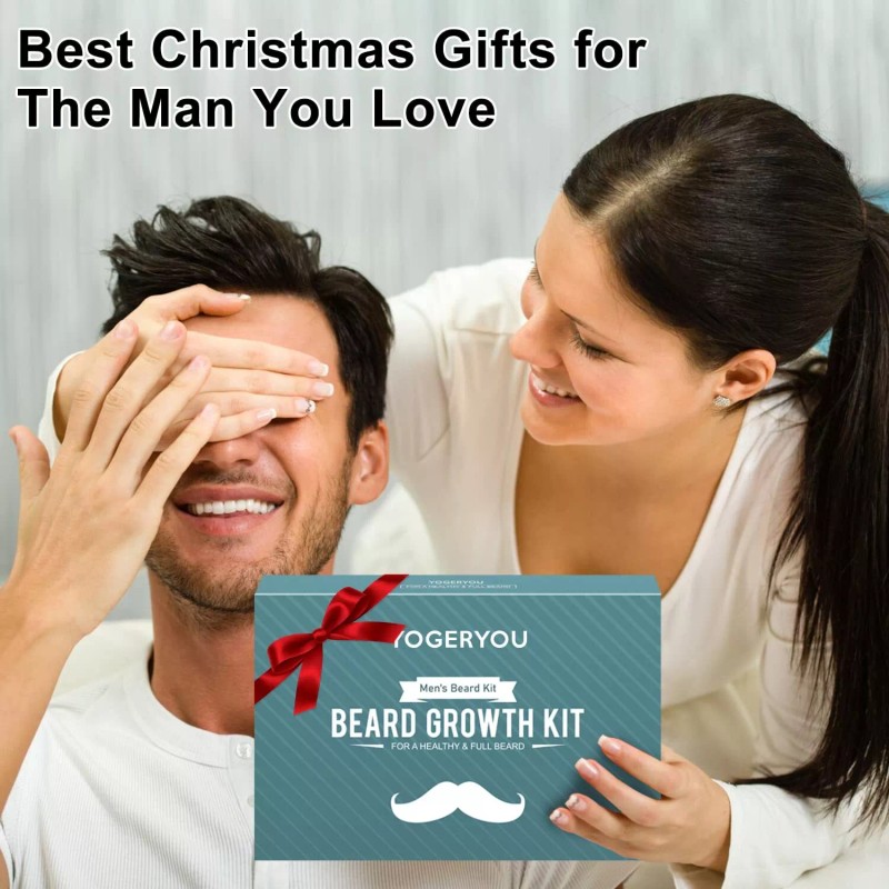 YogerYou Beard Grooming Kit For Men Complete Set With Oil