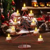 SoulBay Flameless Candles with Remote Control Timer & Charging Base,