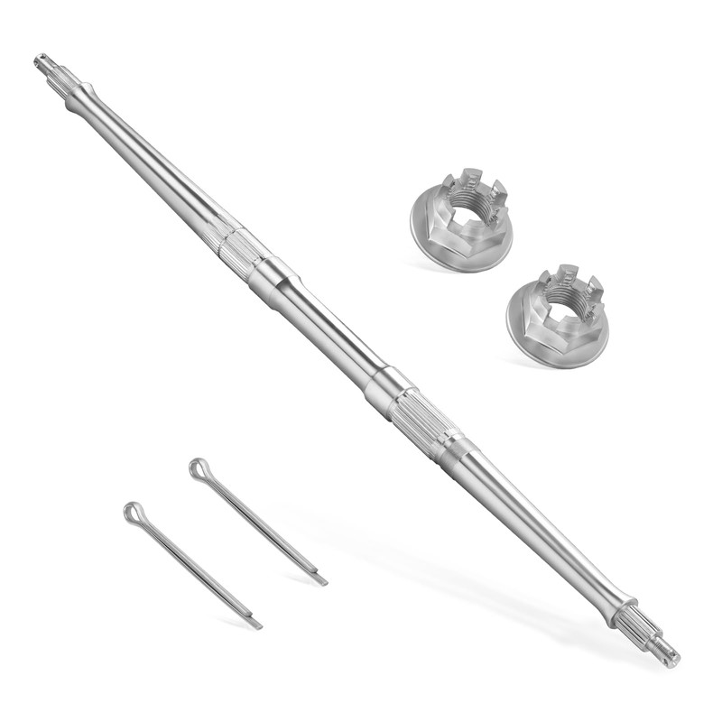Rear Wheel Axle Shaft & Nuts for Yamaha Raptor 700