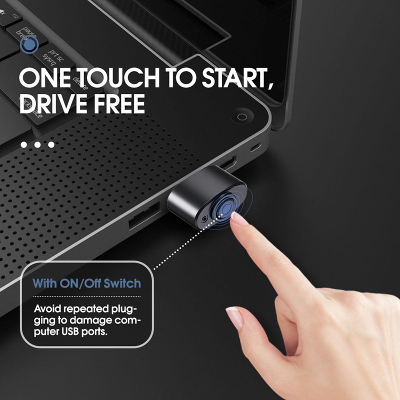 USB Mouse Mover with 3 Modes Auto Connect Memory Function