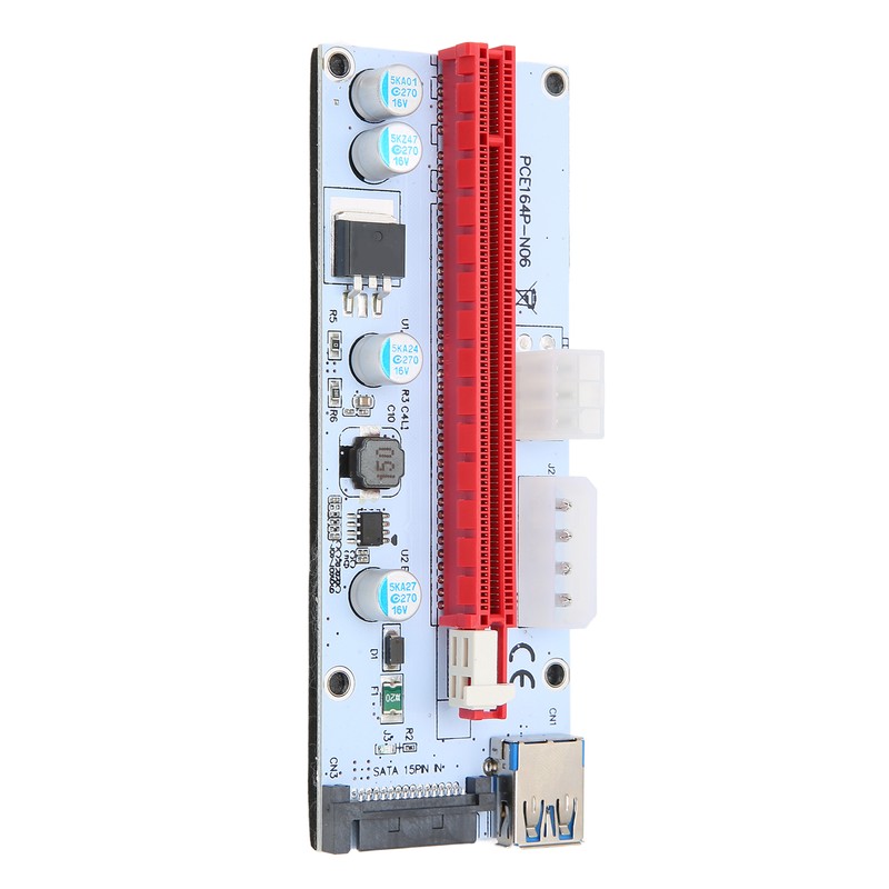 PCIE Riser Adapter Card 1X to 16X 3 Interface Easy