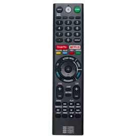 RMF-TX200U RMFTX200U Replace Voice Command Remote Compatible with Sony X900E X800D X850D X930E X940E X930D X940D Series 4K HDR Ultra HD TV XBR-100Z9D XBR-49X900E XBR-55X900E XBR-65X900E XBR-75X940D
