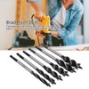 6Pcs Auger Bits Wood Cutting Spur Brad Point Twist Drill