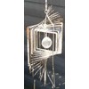 Stainless Steel Wind Spinner - 3D Mobile - Square Spinner