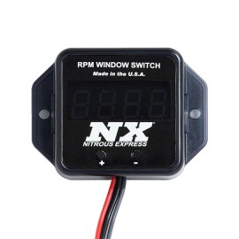 Nitrous Express 18961 Nitrous Express Digital RPM Activated Window Switch Adjustable Screen