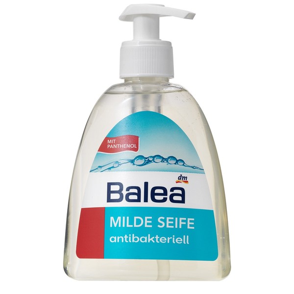 Balea Mild Antibacterial Soap Pack of 2 x 300 ml