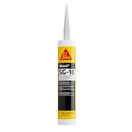 Sikasil 017-412772 SG-10 Silicone Sealant - 295 ML (10.1 oz.), Clear