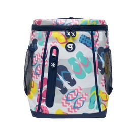 geckobrands Opticool Backpack Cooler – Insulated Leak-Proof Backpack for Travel and Outdoor Activities