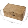 Tsudoku Seagrass Hand Woven Storage Box Storage Box Storage Basket