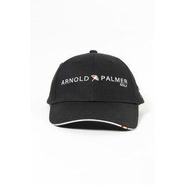 Arnold Palmer APCP-16H Men's Golf Cap, UNI Front Logo Cap, white