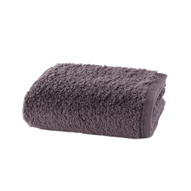 UCHINO "Super Soft Softness" Face Towel, Dark Gray, Plenty of Absorption, Quickly Absorbent, Absorbent, Fluffy, Soft to the Touch, 100% Cotton, Sustainable Cotton, Oeko-Tex Standard 100 Certified