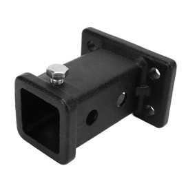 Tbest ATV Bolt Hitch to Receiver,Uxsiya Trailer Hitch Receiver Adapter,Bolt On Receiver Tube,Universal for Pickup Trucks