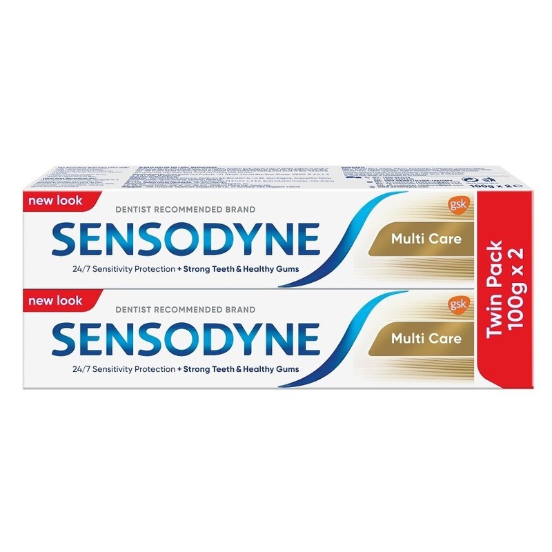 Sensodyne Toothpaste Value Twin Pack 100g x 2 / Single