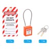 PATIKIL Lockout Tagout Locks with Key, Loto Locks Safety Padlock