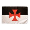 Flaggenfritze® Knights Templar Flag 30 x 45 cm
