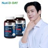 NutriD-Day 프리미엄 슈퍼 피쉬오일 오메가3 2병 12개월분 총360캡슐 Premium Super Fish Oil Omega-3 2 Bottles 12-Month Supply Total 360 Capsules