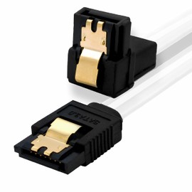 BIGtec SATA Cable 1m transparent gerade/unten