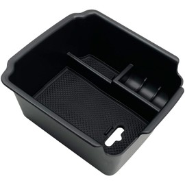 Center Console Organizer Interior Storage Box fit for 2024 2023 2022 2021 2020 2019 2018 VW Tiguan and 2024 2023 2022 VW Taos Insert ABS Armrest Box Storage Accessories