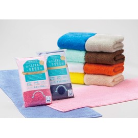 Bulk Purchase Bath Towel, Graduate from Regular Bath Towels, Approx. 13.0 x 39.4 inches (33 x 100 cm), 100% Cotton, Made in Japan, Pistachio Green, 5