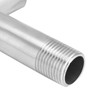 G1/2 Stainless Steel Faucet 1 Inlet 2 Outlet Washing Machine