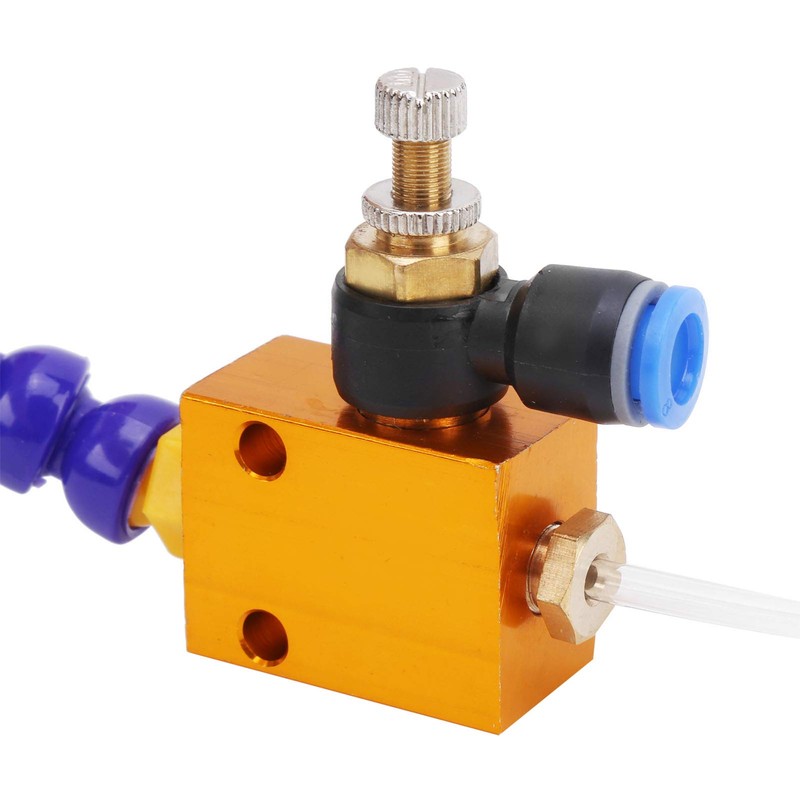 Walfront (2Pcs) Mist Coolant Lubrication Spray System Engraving Cooling Sprayer