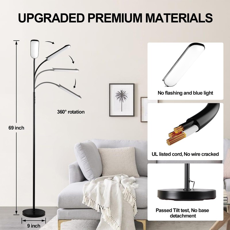 Remote Control for Marctronic 18W LED Gooseneck Floor Lamp -
