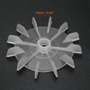sourcing map 2 x 120 x 15 mm Round Shaft