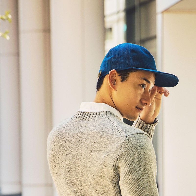 (Orihara Style) Kojimaya × ORIHARA Style Bushu Indigo Dyed Cap