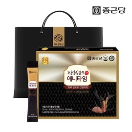 Chong Kun Dang Antler Red Ginseng Gold Stick Anytime 1 Set / 종근당 녹용홍삼 골드스틱 애니타임 1세트