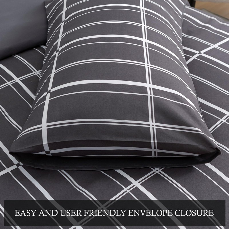Pamposh Single Duvet Cover Set - Premium Brushed Microfiber Duvet
