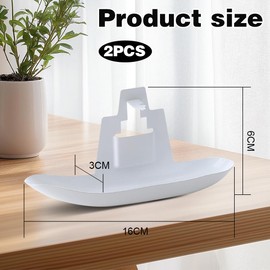 Yuragim Mosquito Spiral Holder, Pack of 2 Metal Mosquito Coil Holder, Creative Smoking Spiral Holder, Mosquito Spiral Holder, Portable Mosquito Coil Holder for Home, Garden, Office & Camping, Black