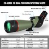 Gosky Newest 20-60X80 HD Dual Focusing Spotting Scope, BAK4 Prism