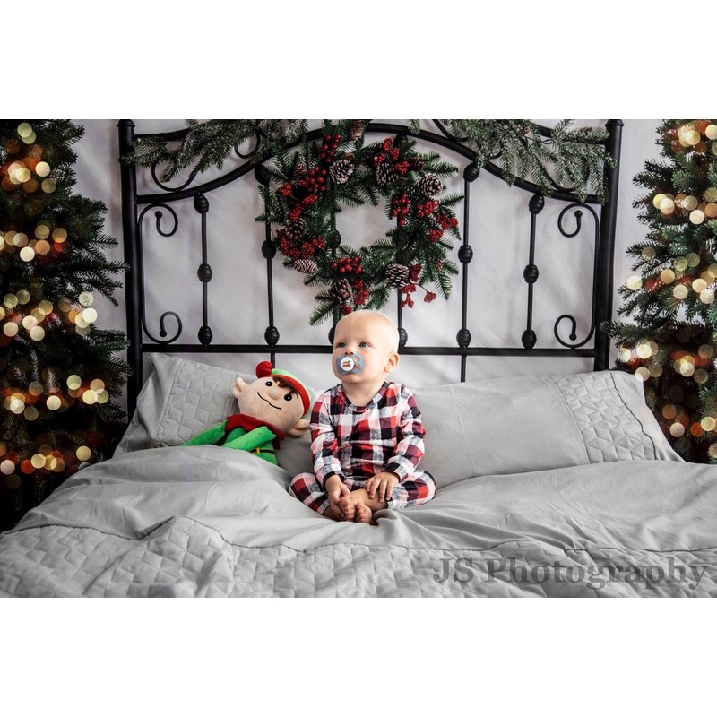 Kate 7x5ft Christmas Headboard Backdrops for Photography Christmas Tree Background