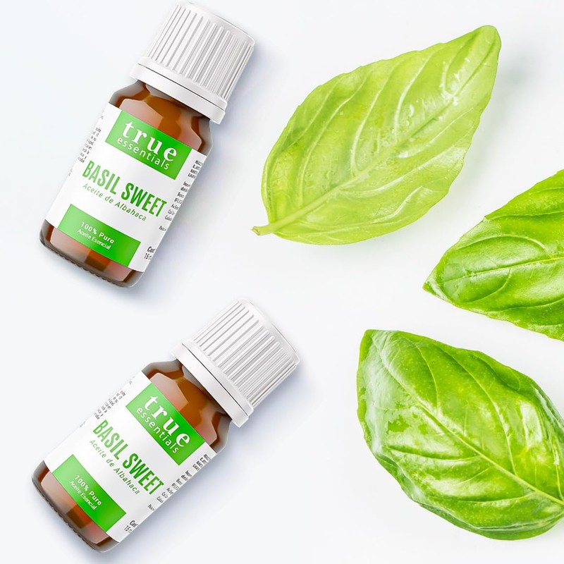 Aceite Esencial Basil Sweet (Albahaca) 15ml True Essentials, colección de