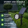 InnoGear 2 Solar Lights Outdoor Spot Garden Yard Landscape Flag,