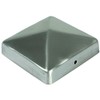 Post Caps Fence Cap Cover Cap Pyramid Stainless Steel 91 x 91 mm (4)