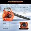 Cordless Handheld Leaf Blower, 26.5 cc 2-Stroke Gas Powered Leaf