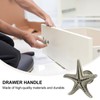 Angoily 4 PCS Sea Star Shaped Knobs, Sea Creature Drawer