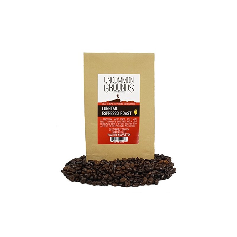 Uncommon Grounds Specialty Coffee Roasts – Longtail Espresso Roast (12