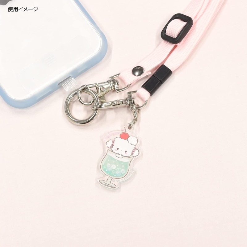 Gourmandise Sanrio Characters Mobile Acrylic Strap Kogimyun SANG-314CG, Kogimun