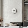 Driini Staircase Modern Wall Clock - Unique 10.5 in. Frameless