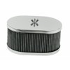 Empi 8714 Chrome Oval Air Cleaner IDF Weber/Empi HPMX 4-1/2"