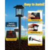 16-Pack Solar Lights Outdoor (Extra-Bright & Auto On/Off), Solar Powered