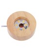 Levemolo Crystal Ball Night Light: Pattern Crystal Ball with Wood