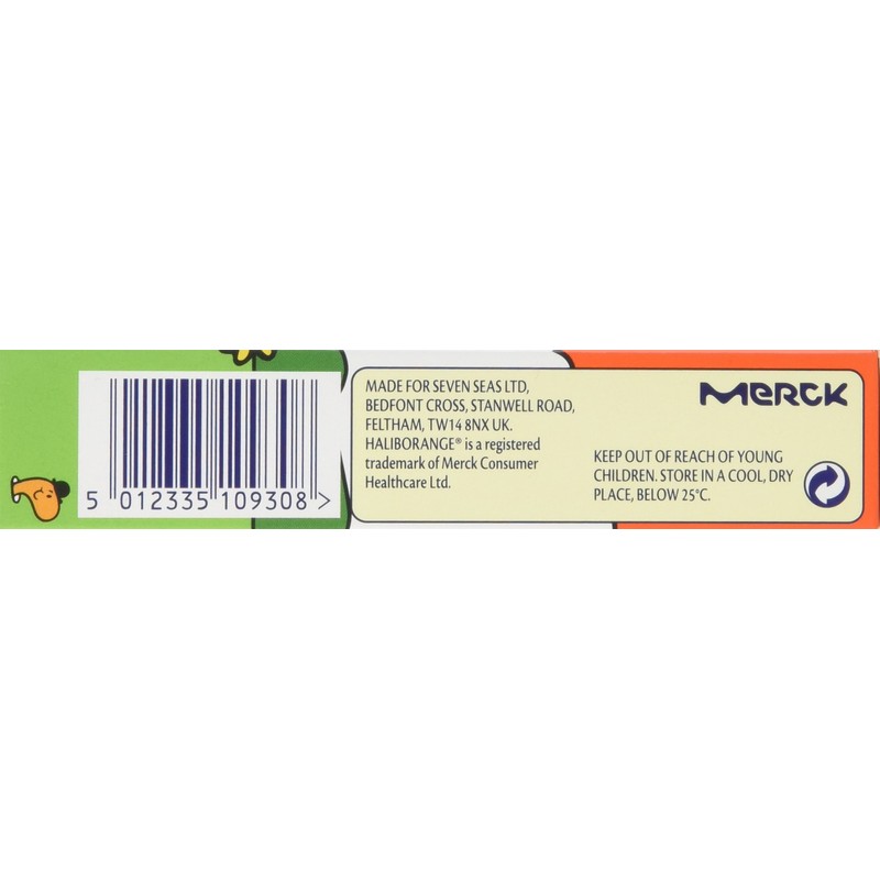 Haliborange Vitamins A C & D, 60 Orange Chewable Tablets