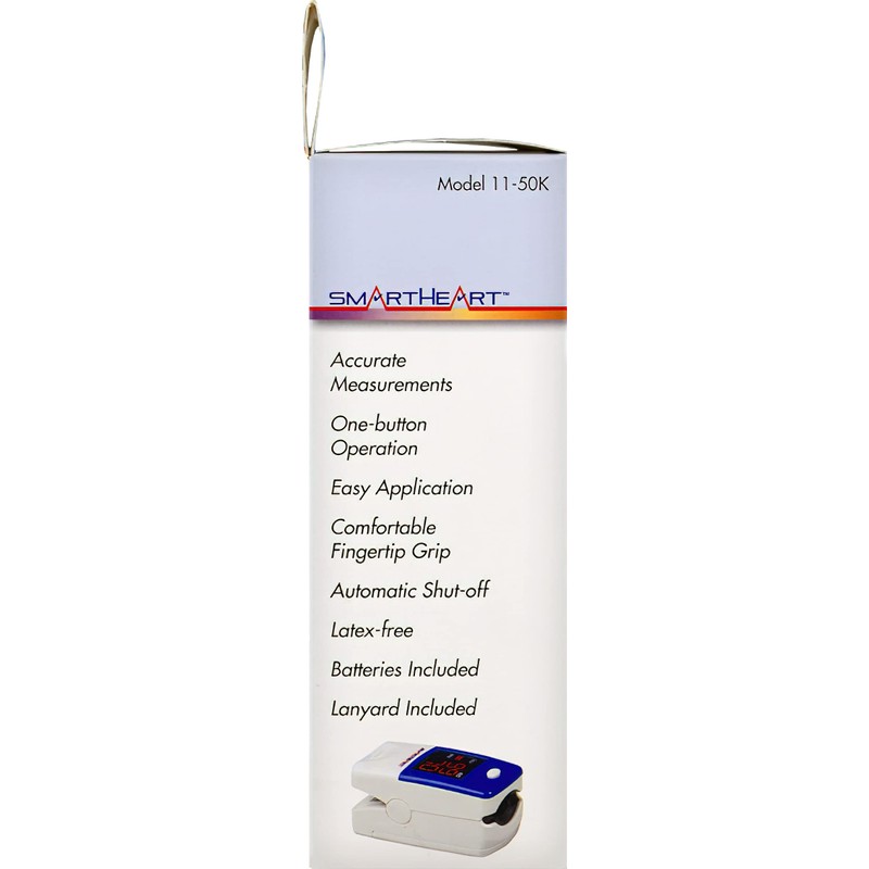 Veridian 11-50K Portable Pulse Oximeter; LCD Display with Red Digital