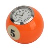 Ball Shape Table Clock Billiards Ball Clock Resin Accurate Decorative
